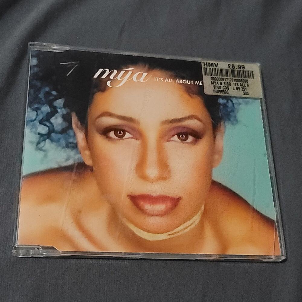 Vtg 1998 Mya IT'S ALL ABOUT ME CD Single (UK Import)